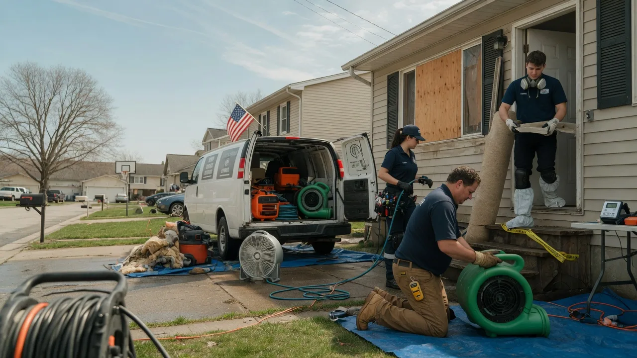 Water Damage Restoration in Union, MS near me